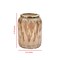 Toothbrush Holder | Compact Multi Slot Holder for Toothbrushes, Razors & Makeup Accessories | Amber Finish